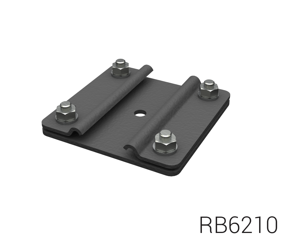 Jos & Haz Staffe Doppie Per Binari Tende Da Parete (6 Pezzi) – Acciaio Inox, Per Tende Pesanti, Con Viti E Tasselli