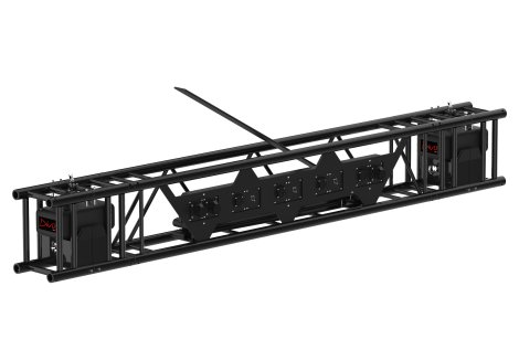 Sistema integrato truss e paranchi