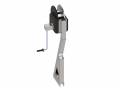 Hand winch for slinding block corner lifting
