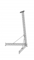 Lift for audio systems, load capacity 550 kg