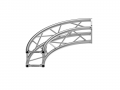 Square circular truss 29 section with aluminium plate connection