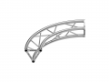 Triangular circular truss 29 section with aluminium plate connection