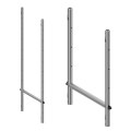 "H" frame for fixing stage lights