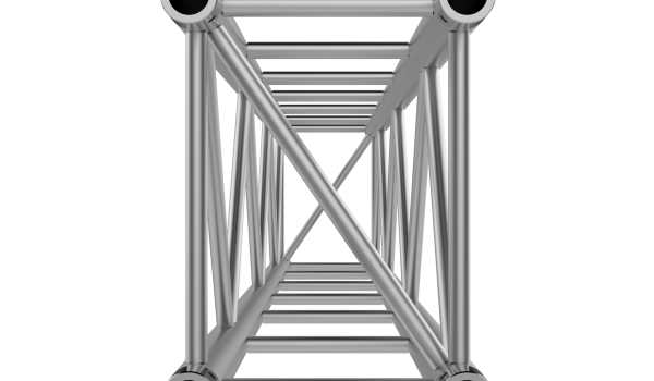 Heavy Duty rectangular truss 29x40 cm section with bushing connection