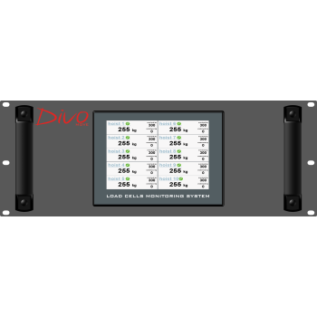 Wired load cell reading box