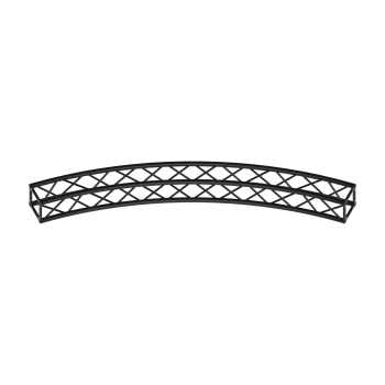 Square circular truss 29 section with aluminium plate connection