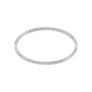 Square circular truss 29 section with aluminium plate connection