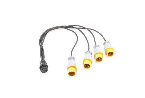 Câble Socapex Pour Projecteur Cinéma - 2x 3 Pins Femelle Vers 1x 3 Pins Femelle
