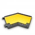45 ° curve on the right for Defender® Mini 3-cable trunking platform
