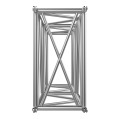 Rectangular truss 67x106 section with aluminium fork connection