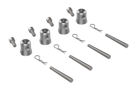 Assembling kit: wrenches for cube 22 cm section