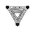 Triangular truss 29 section with aluminium plate connection