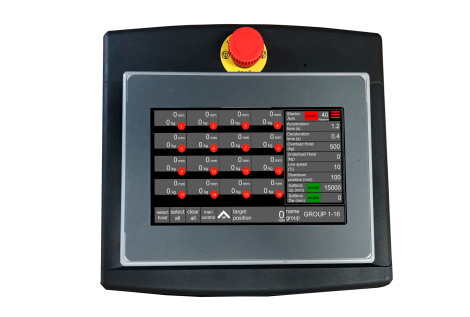 Remote 10" Touchscreen Controller for Easy Touch