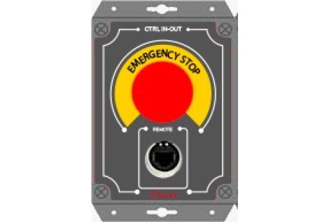 Wall connection box for remote control panel