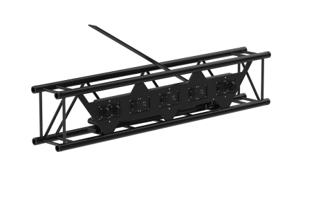 Rectangular truss 29x40 cm with hoist integration system