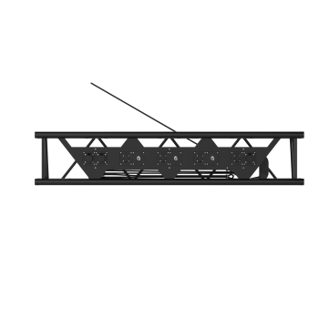 Rectangular truss 29x40 cm with hoist integration system