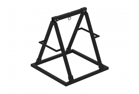 Over Grid hoist suspension frame 