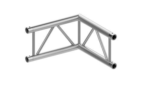 Flat truss 22 cm section with bushing connection